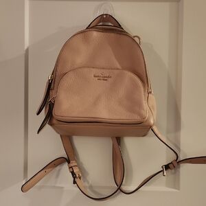 Kate Spade Baby Pink  Leather Backpack